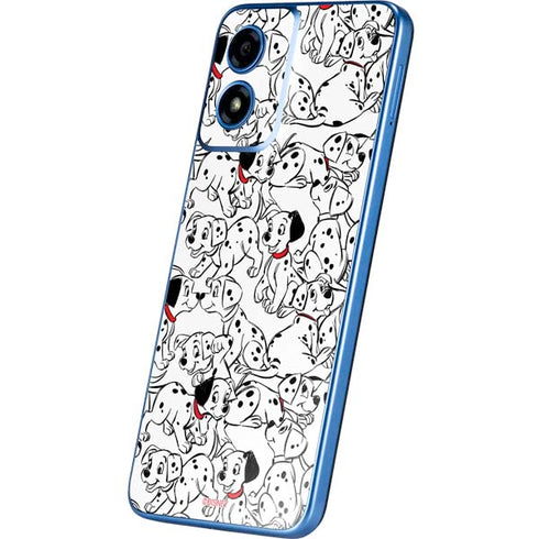 Disney 101 Dalmatians Pattern Moto G Play 4G (2024) Skin