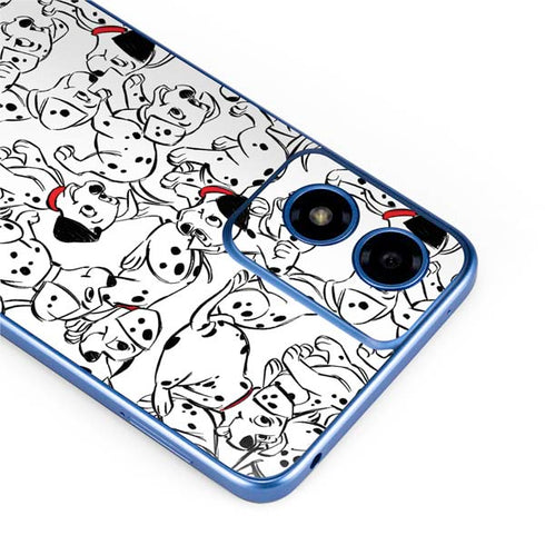 Disney 101 Dalmatians Pattern Moto G Play 4G (2024) Skin