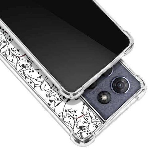 Disney 101 Dalmatians Pattern Moto G Power 5G (2025) Clear Case