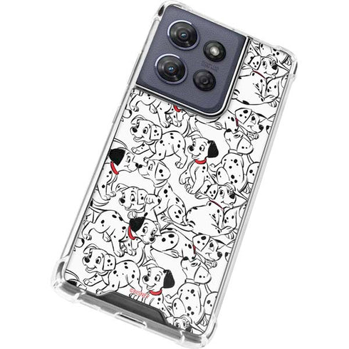 Disney 101 Dalmatians Pattern Moto G Stylus 5G (2025) Clear Case