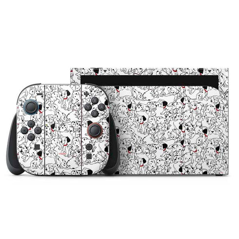 Disney 101 Dalmatians Pattern Nintendo Switch 2 (2025) with Joy-Con Skin