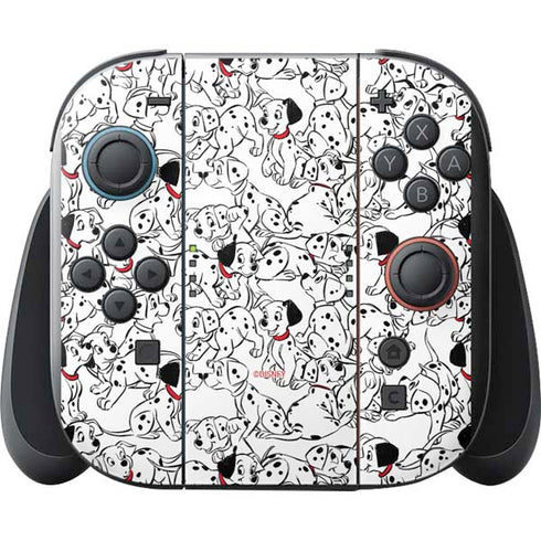 Disney 101 Dalmatians Pattern Nintendo Switch 2 (2025) with Joy-Con Skin