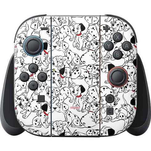 Disney 101 Dalmatians Pattern Nintendo Switch 2 (2025) Joy-Con Controller Skin