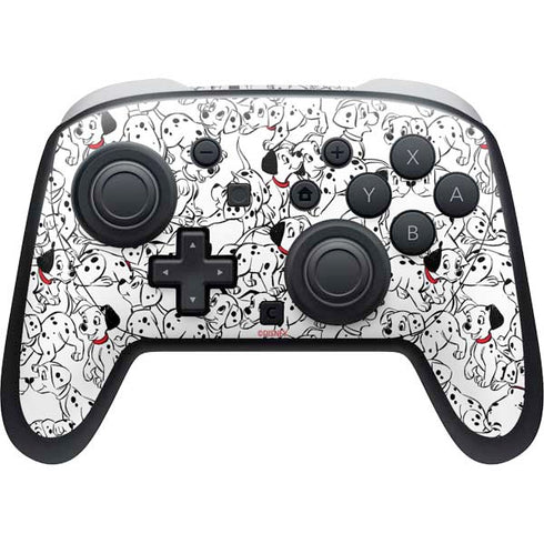 Disney 101 Dalmatians Pattern Nintendo Switch 2 (2025) Pro Controller Skin