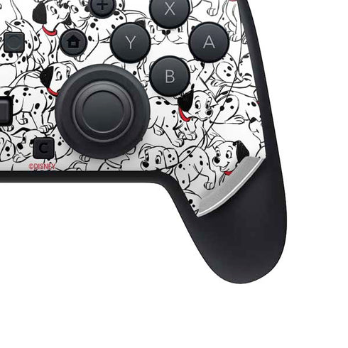 Disney 101 Dalmatians Pattern Nintendo Switch 2 (2025) Pro Controller Skin