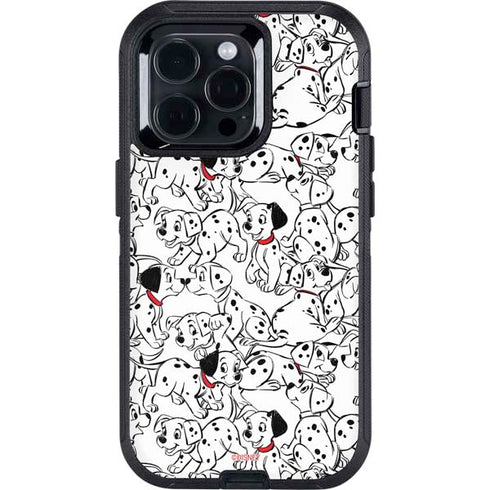 Disney 101 Dalmatians Pattern Otterbox Defender iPhone Skin