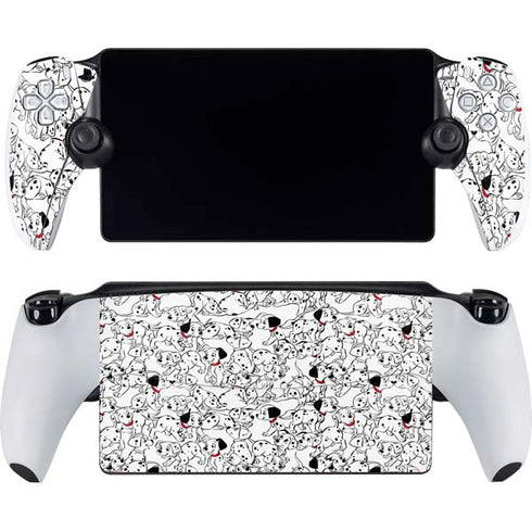 Disney 101 Dalmatians Pattern PlayStation Portal Remote Player Skin