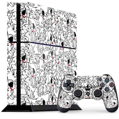 Disney 101 Dalmatians Pattern PlayStation PS4 Skins