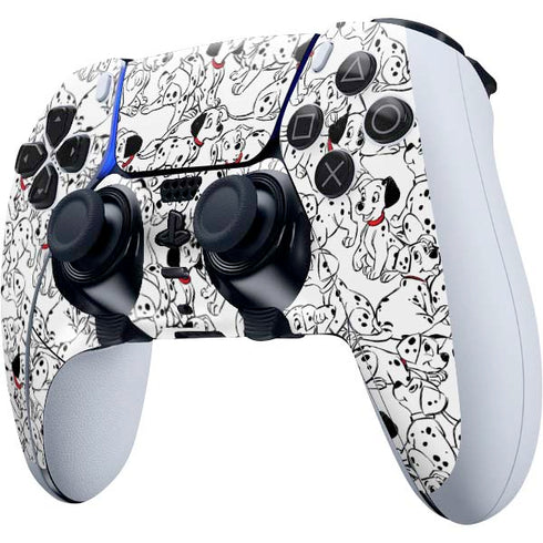 Disney 101 Dalmatians Pattern PS5 DualSense Edge Pro Controller Skin