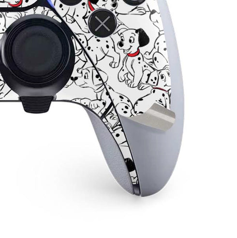 Disney 101 Dalmatians Pattern PS5 DualSense Edge Pro Controller Skin