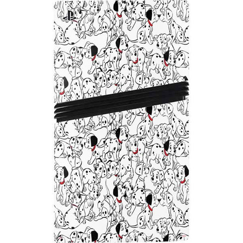 Disney 101 Dalmatians Pattern PS5 Pro Console Skin