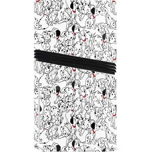 Disney 101 Dalmatians Pattern PS5 Pro Disk Bundle Skin