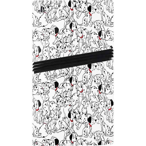 Disney 101 Dalmatians Pattern PS5 Pro Disk Console Skin
