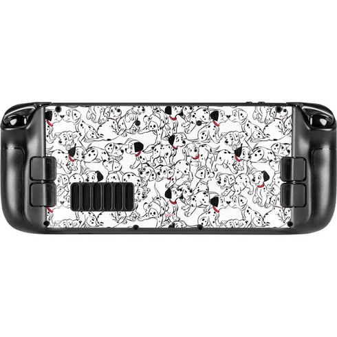 Disney 101 Dalmatians Pattern Steam Deck Handheld Gaming Computer OLED Skin