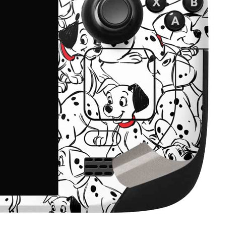 Disney 101 Dalmatians Pattern Steam Deck Handheld Gaming Computer OLED Skin