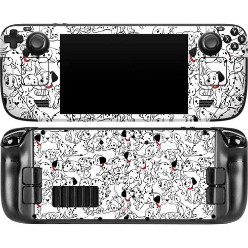 Disney 101 Dalmatians Pattern Steam Deck Handheld Gaming Computer Skin