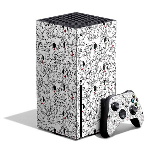 Disney 101 Dalmatians Pattern Xbox Series X Bundle Skin
