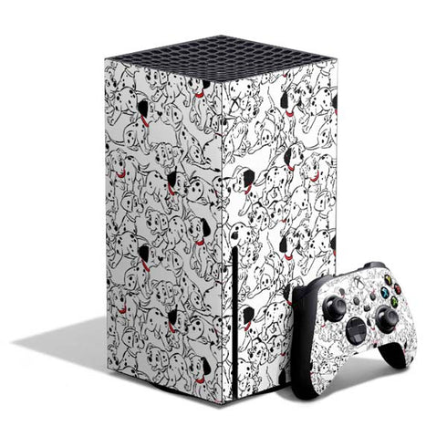 Disney 101 Dalmatians Pattern Xbox Series X Skins