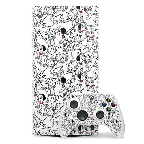 Disney 101 Dalmatians Pattern Xbox Series X Skins