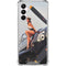 1940s Navy Pin-Up Girl On Corsair Fighter Plane Galaxy A16 5G Clear Case