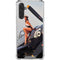 1940s Navy Pin-Up Girl On Corsair Fighter Plane Galaxy A17 Clear Case