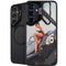 1940s Navy Pin-Up Girl On Corsair Fighter Plane Galaxy S25 Kickstand Case