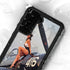 1940s Navy Pin-Up Girl On Corsair Fighter Plane Galaxy S24 Plus Waterproof Case