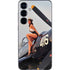 1940s Navy Pin-Up Girl On Corsair Fighter Plane Galaxy S25 Skin