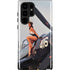 1940s Navy Pin-Up Girl On Corsair Fighter Plane Galaxy S25 Ultra Impact Case