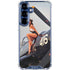1940s Navy Pin-Up Girl On Corsair Fighter Plane Galaxy S25 Plus Clear Case