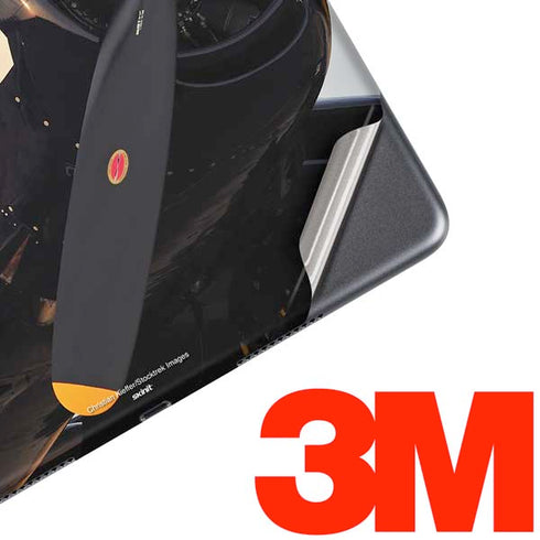 1940s Navy Pin-Up Girl On Corsair Fighter Plane iPad Skins