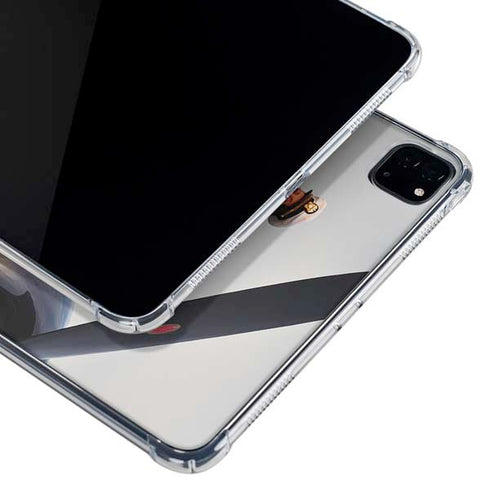 1940s Navy Pin-Up Girl On Corsair Fighter Plane iPad Pro 11in (2024) Clear Case