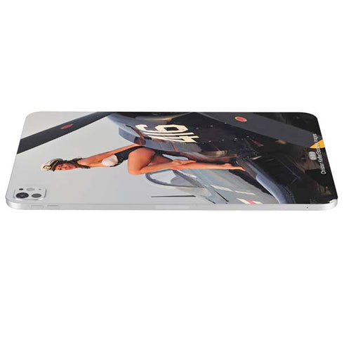 1940s Navy Pin-Up Girl On Corsair Fighter Plane iPad Pro 13in M4 (2024) Skin