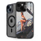 1940s Navy Pin-Up Girl On Corsair Fighter Plane iPhone 13 Kickstand Case
