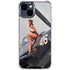 1940s Navy Pin-Up Girl On Corsair Fighter Plane iPhone 15 Clear Case