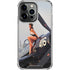 1940s Navy Pin-Up Girl On Corsair Fighter Plane iPhone 16 Pro Clear Case