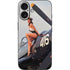 1940s Navy Pin-Up Girl On Corsair Fighter Plane iPhone 16 Skin