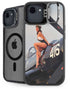 1940s Navy Pin-Up Girl On Corsair Fighter Plane iPhone 16e Kickstand Case