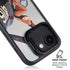 1940s Navy Pin-Up Girl On Corsair Fighter Plane iPhone 16e Kickstand Case