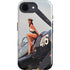 1940s Navy Pin-Up Girl On Corsair Fighter Plane iPhone 16e Impact Case