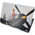 1940s Navy Pin-Up Girl On Corsair Fighter Plane Dell Precision Skin