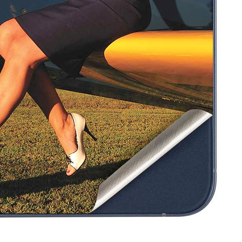 1940s Pin-Up On Stearman Biplane Galaxy A36 5G Skin