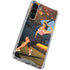 1940s Pin-Up On Stearman Biplane Galaxy S24 FE Clear Case