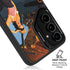1940s Pin-Up On Stearman Biplane Galaxy S25 Kickstand Case