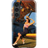1940s Pin-Up On Stearman Biplane Galaxy S25 Plus Impact Case