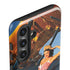 1940s Pin-Up On Stearman Biplane Galaxy S25 Plus Impact Case