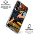 1940s Pin-Up On Stearman Biplane Galaxy S26 Clear Case