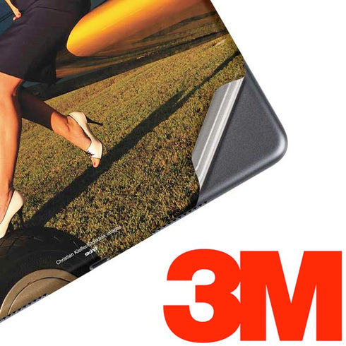 1940s Pin-Up On Stearman Biplane iPad Skins