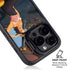 1940s Pin-Up On Stearman Biplane iPhone 14 Pro Kickstand Case