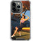 1940s Pin-Up On Stearman Biplane iPhone 16 Pro Clear Case